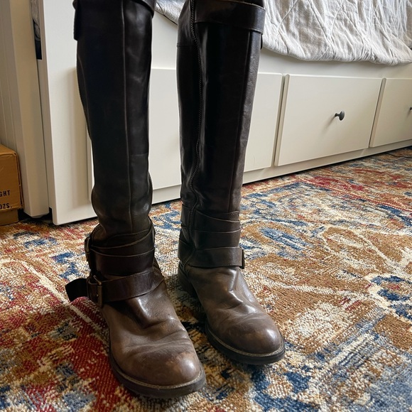 Enzo Angiolini size 6.5 women’s leather boots - Picture 2 of 6